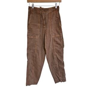 ME + EM Washed Utility Pants Brown Size O